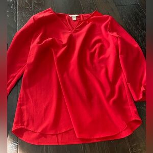Banana Republic Scarlet V-Neck Blouse